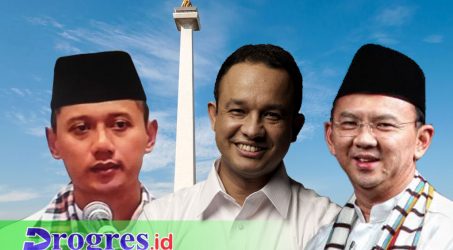 Resmi, 3 Bakal Paslon Siap Bertarung di Pilkada DKI Jakarta 2017