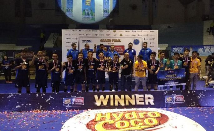 Tumbangkan SMA 3 Cibinong, SMANKO Bengkulu Juarai Turnamen Futsal SMA se-Indonesia