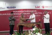 Teken PPJT Bengkulu-lubuklinggau