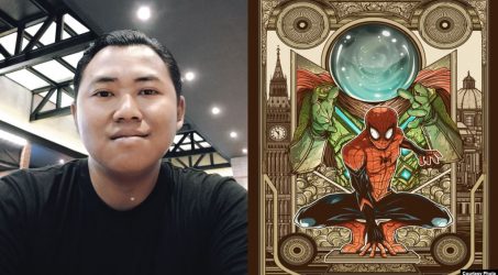 Ilustrator Spiderman far from home