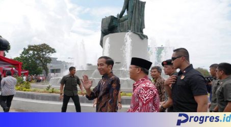 Resmikan Monumen Fatmawati, Presiden Jokowi: Beliau Ibu Seluruh Rakyat Indonesia