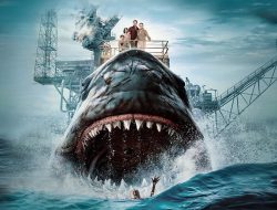 The Black Demon: Terperangkap di Pulau Neraka, Pertarungan Seru Melawan Hiu Megalodon
