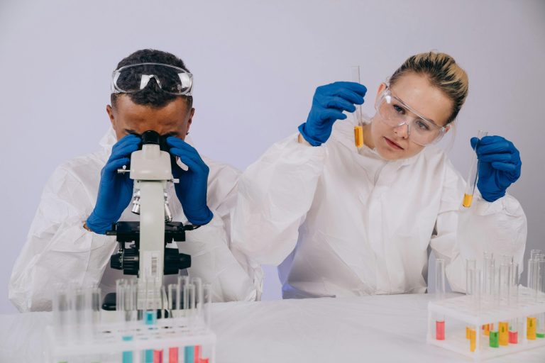 ilustrasi laboratorium kimia