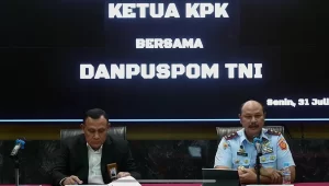 OTT KPK, Puspom TNI Tetapkan 2 Anggota TNI Sebagai Tersangka Korupsi di Basarnas