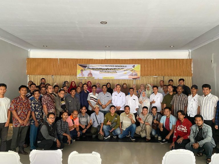 Usin - sosialisasi pembudidaya ikan pemula