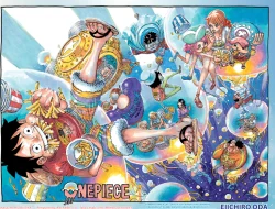 Spoiler One Piece Chapter 1128: Tantangan Baru di Elbaf, Senjata Legendaris, dan Misteri Dewa Matahari
