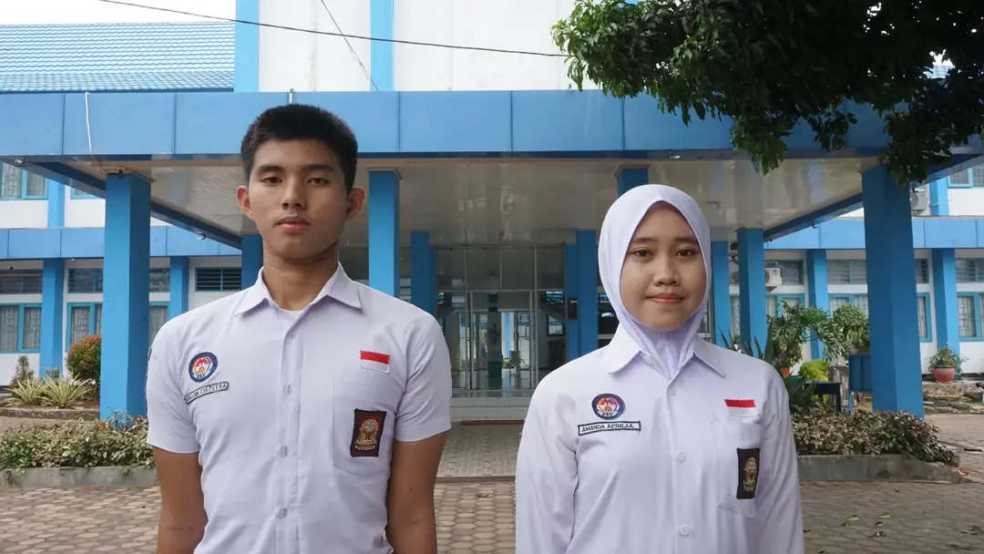 Novallian Syahputra dan Amanda Aprilia