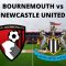 BOURNEMOUTH vs NEWCASTLE United