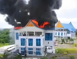 Kantor Walikota Pekanbaru Kebakaran? Bukan, Ternyata Gedung Ini yang Terbakar