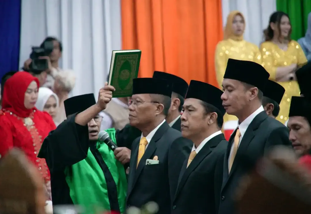 pelantikan anggota dprd provinsi bengkulu