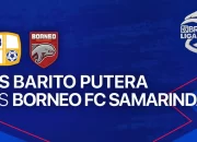 ps barito putera vs borneo fc samarinda