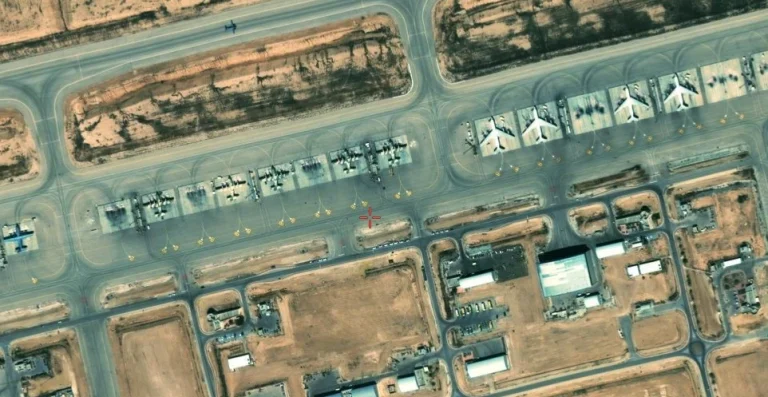 citra satelit pangkalan udara nevatim
