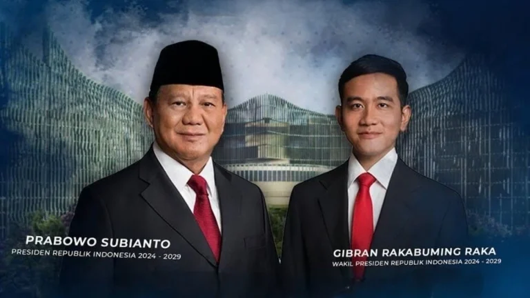 presiden ri prabowo subianto dan wapres gibran rakabuming