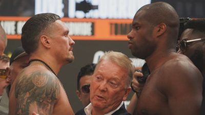Hasil Tinju Dunia: Oleksandr Usyk Kalahkan Daniel Dubois Lewat KO Spektakuler