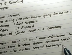 Cara Buat dan Contoh Surat Izin Sakit Tidak Masuk Sekolah