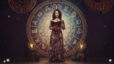 zodiak ilustrasi wanita