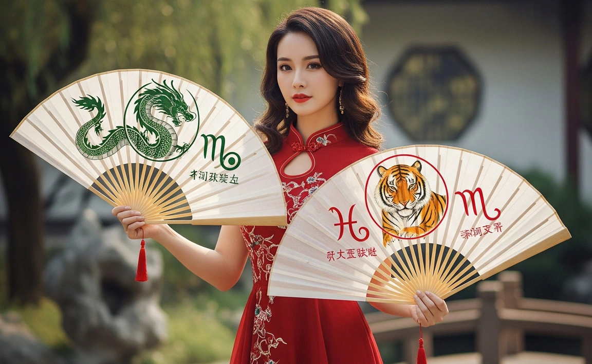 perempuan dan kipas shio