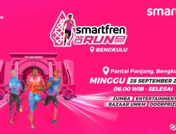 SMARTFREN Fun Run 2025 Meriahkan Bengkulu, Ajak Warga Hidup Sehat Sambil Bersenang-Senang