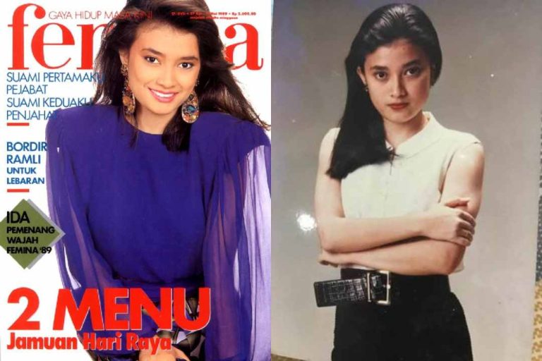 ida yulidina saat menjadi sampul majalah femina