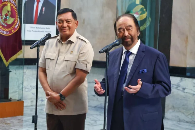 surya paloh dan menhan sjafrie sjamsoeddin
