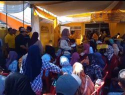 Golkar Kota Bengkulu Peringati HUT ke-61 dengan Donor Darah dan Bagi Sembako