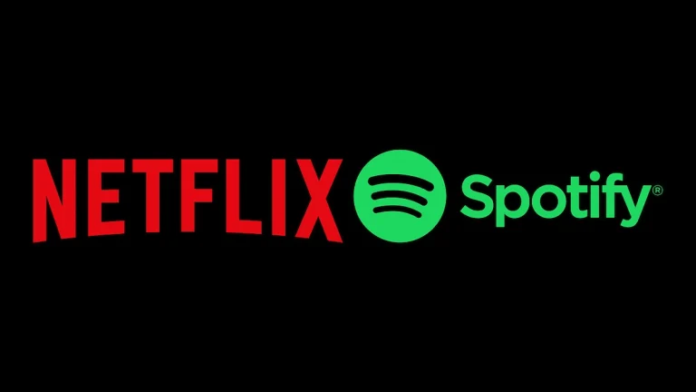 logo netflix spotify