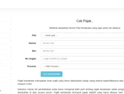 Cek Pajak Kendaraan Kini Semakin Mudah, Bisa Langsung dari Ponsel Tanpa ke Samsat!