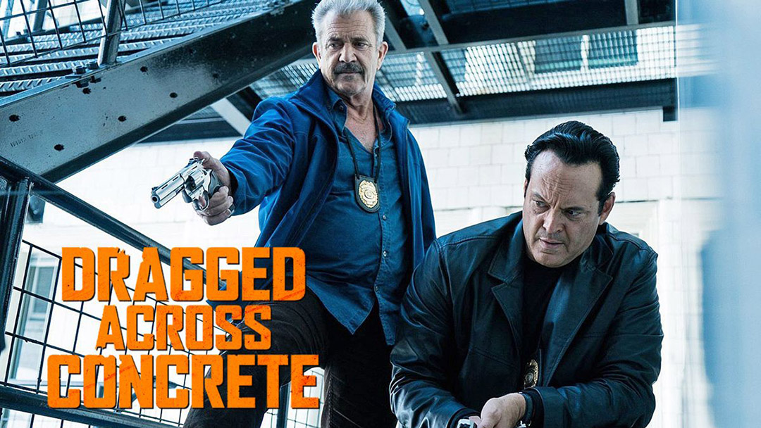 film dragged across concrete