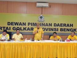 Gerbong Baru Pengurus Golkar Bengkulu Diumumkan, Posisi Strategis Alami Pergeseran