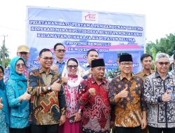 Senator Destita Dampingi Mendes Yandri Resmikan Pembangunan Koperasi Desa Merah Putih di Seluma
