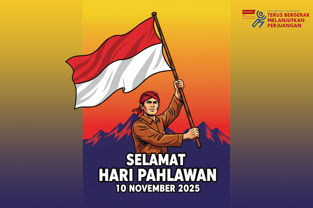 poster hari pahlawan 2025