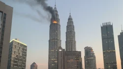 kebakaran menara petronas