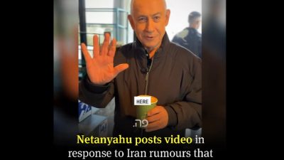 netanyahu video controversion