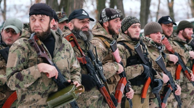 pasukan chechnya