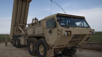 peluncur rudal thaad