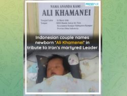 Viral! Bayi di Riau Diberi Nama Ali Khamenei, Sampai Diliput Media Iran dan Didatangi Kedubes