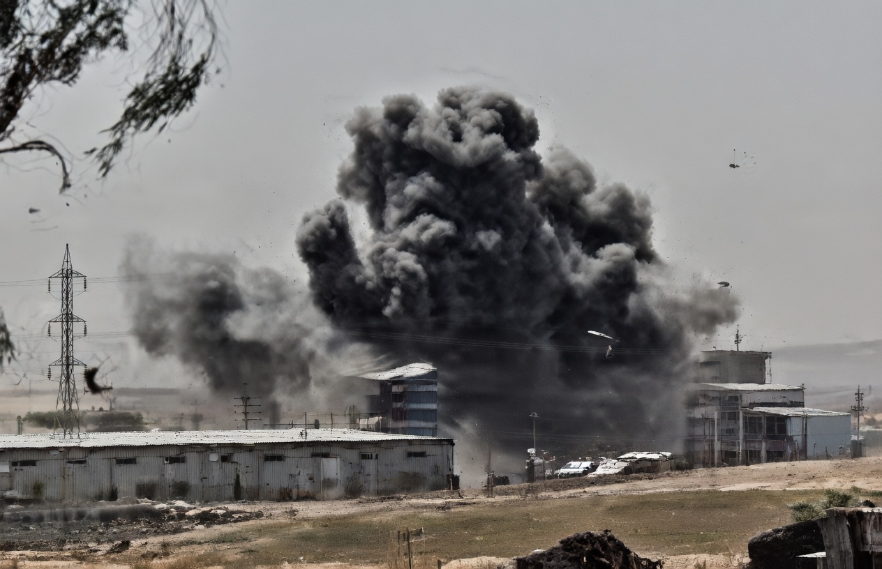 kehancuran pabrik kimia di israel