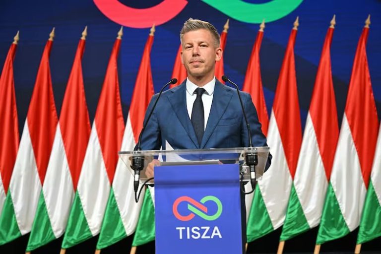 perdana menteri hungaria Péter Magyar