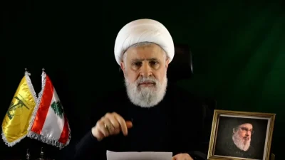 sekjen hizbullah Naim Qassem