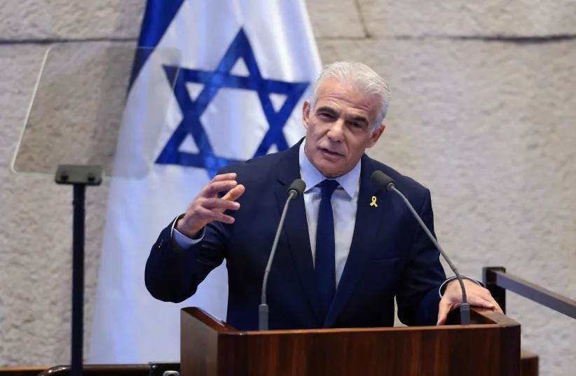 Pemimpin oposisi yair lapid