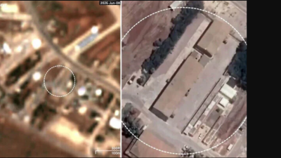 citra satelit pangkalan militer