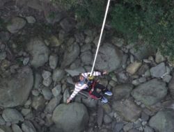 Wheelchair user completes historic bungee jump in Nepal
