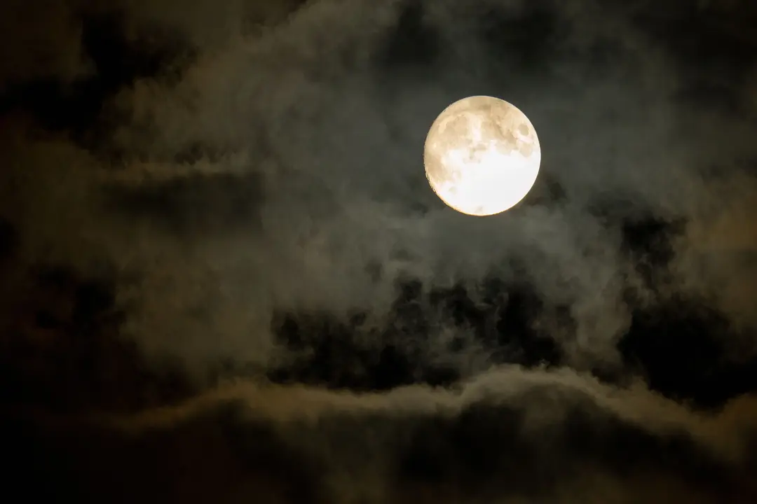 ilustrasi bulan purnama harvest moon
