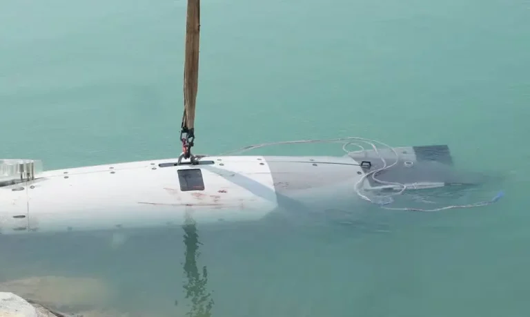 kapal selam drone as ditangkap