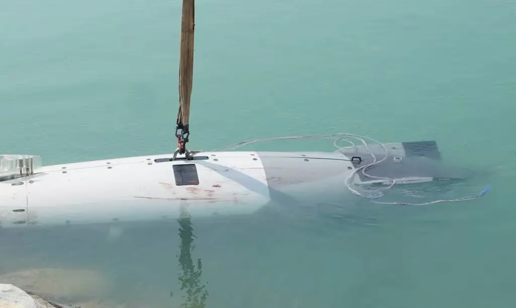 kapal selam drone as ditangkap