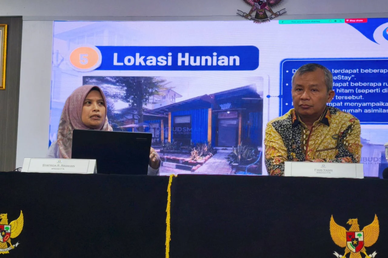 konferensi pers ombudsman