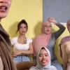 pamer hijab viral