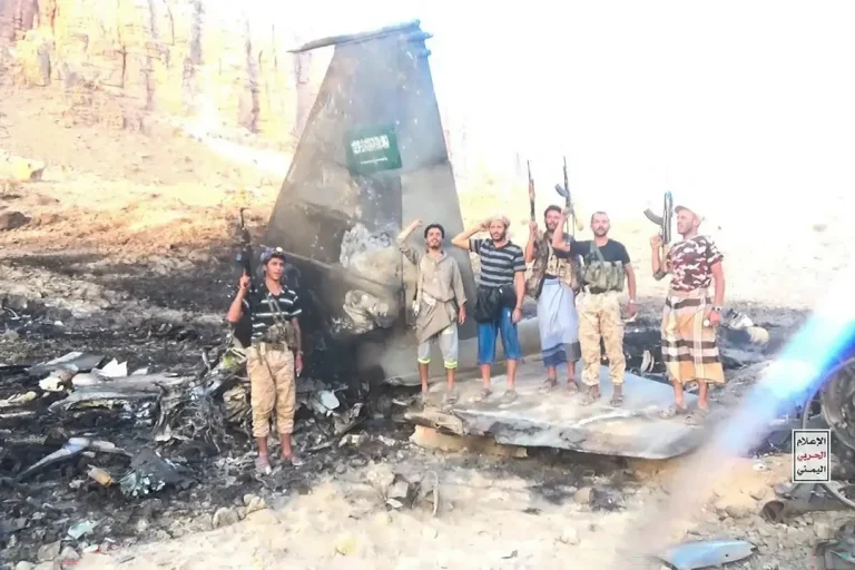 jet tempur saudi ditembak jatuh