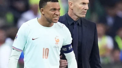 zinedine zidane mbappe