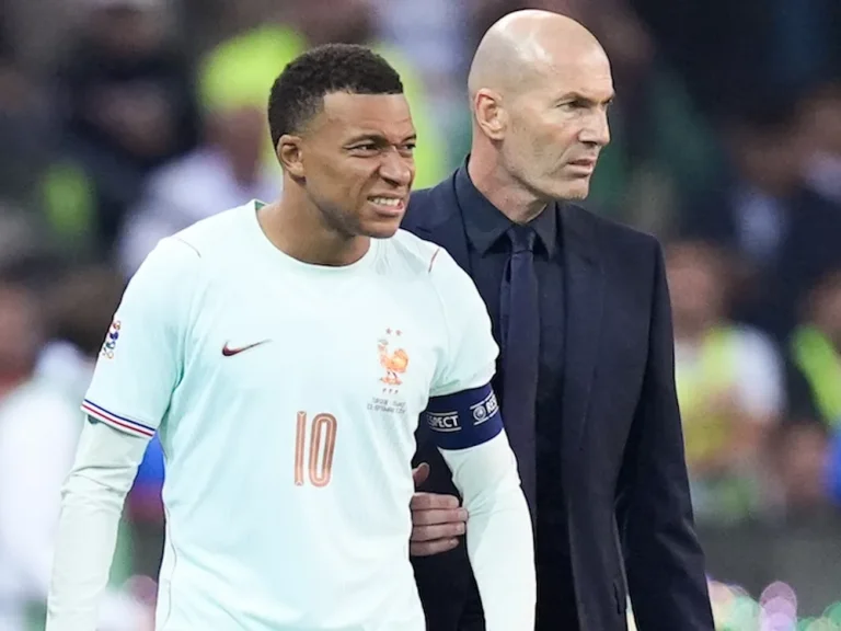 zinedine zidane mbappe